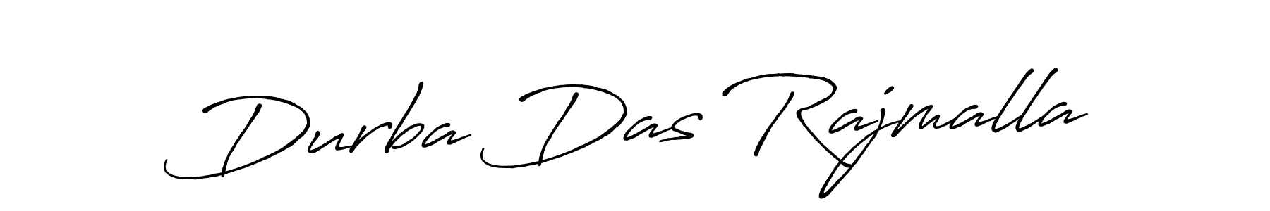 Antro_Vectra_Bolder is a professional signature style that is perfect for those who want to add a touch of class to their signature. It is also a great choice for those who want to make their signature more unique. Get Durba Das Rajmalla name to fancy signature for free. Durba Das Rajmalla signature style 7 images and pictures png