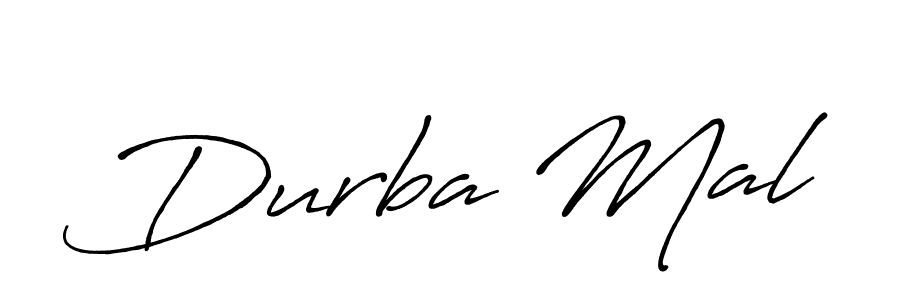 Antro_Vectra_Bolder is a professional signature style that is perfect for those who want to add a touch of class to their signature. It is also a great choice for those who want to make their signature more unique. Get Durba Mal name to fancy signature for free. Durba Mal signature style 7 images and pictures png