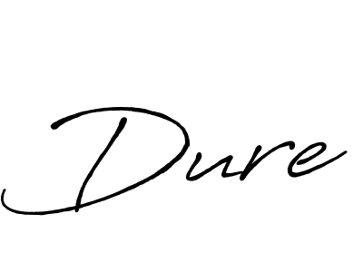 Also we have Dure name is the best signature style. Create professional handwritten signature collection using Antro_Vectra_Bolder autograph style. Dure signature style 7 images and pictures png