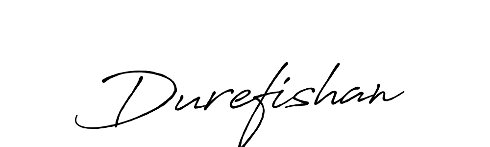 Durefishan stylish signature style. Best Handwritten Sign (Antro_Vectra_Bolder) for my name. Handwritten Signature Collection Ideas for my name Durefishan. Durefishan signature style 7 images and pictures png