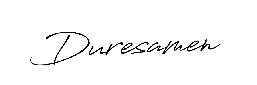 How to Draw Duresamen signature style? Antro_Vectra_Bolder is a latest design signature styles for name Duresamen. Duresamen signature style 7 images and pictures png