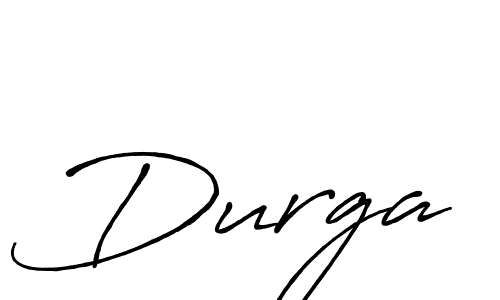 Create a beautiful signature design for name Durga. With this signature (Antro_Vectra_Bolder) fonts, you can make a handwritten signature for free. Durga signature style 7 images and pictures png