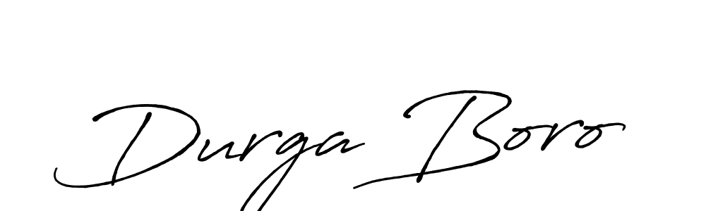 Durga Boro stylish signature style. Best Handwritten Sign (Antro_Vectra_Bolder) for my name. Handwritten Signature Collection Ideas for my name Durga Boro. Durga Boro signature style 7 images and pictures png