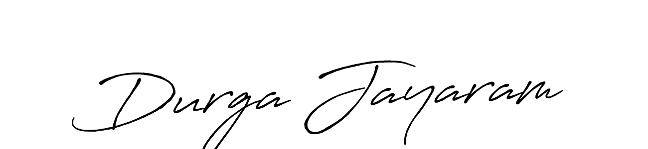 Durga Jayaram stylish signature style. Best Handwritten Sign (Antro_Vectra_Bolder) for my name. Handwritten Signature Collection Ideas for my name Durga Jayaram. Durga Jayaram signature style 7 images and pictures png