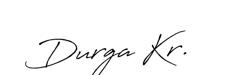Antro_Vectra_Bolder is a professional signature style that is perfect for those who want to add a touch of class to their signature. It is also a great choice for those who want to make their signature more unique. Get Durga Kr. name to fancy signature for free. Durga Kr. signature style 7 images and pictures png