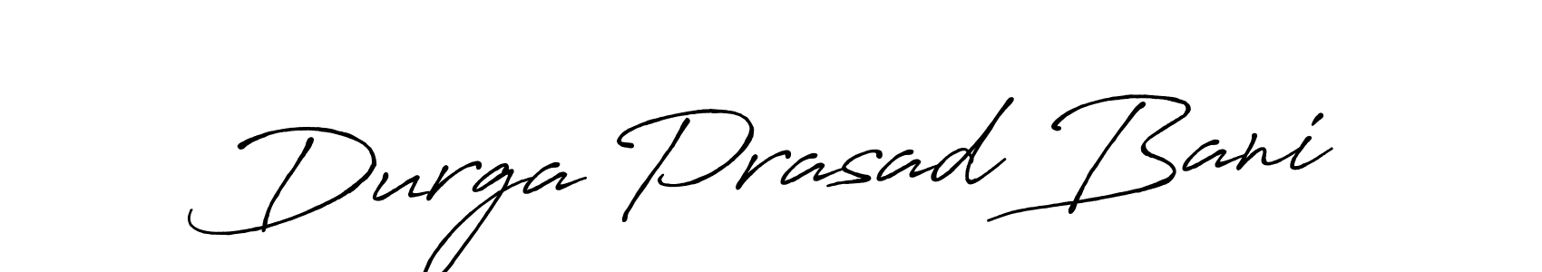 How to make Durga Prasad Bani signature? Antro_Vectra_Bolder is a professional autograph style. Create handwritten signature for Durga Prasad Bani name. Durga Prasad Bani signature style 7 images and pictures png
