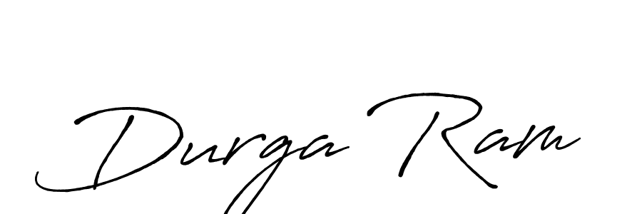 Make a beautiful signature design for name Durga Ram. With this signature (Antro_Vectra_Bolder) style, you can create a handwritten signature for free. Durga Ram signature style 7 images and pictures png