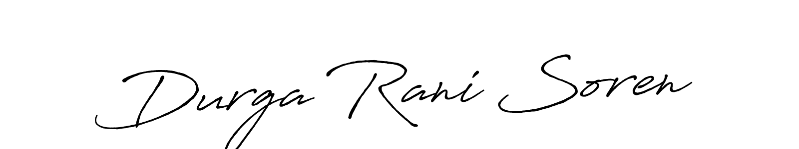 Make a short Durga Rani Soren signature style. Manage your documents anywhere anytime using Antro_Vectra_Bolder. Create and add eSignatures, submit forms, share and send files easily. Durga Rani Soren signature style 7 images and pictures png