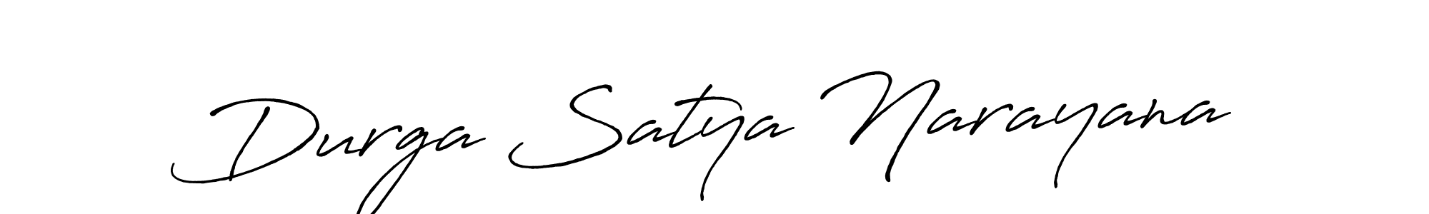 It looks lik you need a new signature style for name Durga Satya Narayana. Design unique handwritten (Antro_Vectra_Bolder) signature with our free signature maker in just a few clicks. Durga Satya Narayana signature style 7 images and pictures png