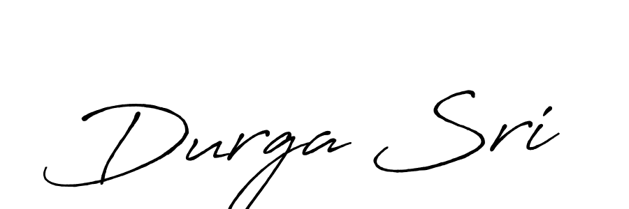 Durga Sri stylish signature style. Best Handwritten Sign (Antro_Vectra_Bolder) for my name. Handwritten Signature Collection Ideas for my name Durga Sri. Durga Sri signature style 7 images and pictures png