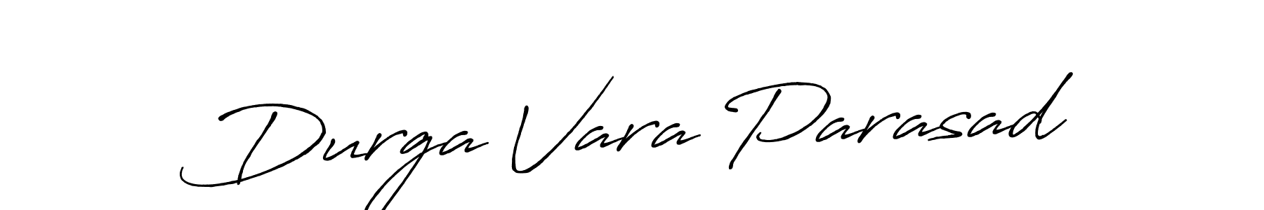 Design your own signature with our free online signature maker. With this signature software, you can create a handwritten (Antro_Vectra_Bolder) signature for name Durga Vara Parasad. Durga Vara Parasad signature style 7 images and pictures png