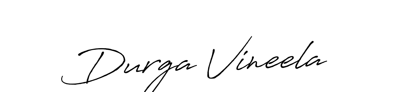 The best way (Antro_Vectra_Bolder) to make a short signature is to pick only two or three words in your name. The name Durga Vineela include a total of six letters. For converting this name. Durga Vineela signature style 7 images and pictures png