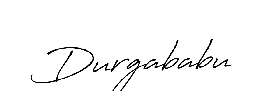 Durgababu stylish signature style. Best Handwritten Sign (Antro_Vectra_Bolder) for my name. Handwritten Signature Collection Ideas for my name Durgababu. Durgababu signature style 7 images and pictures png