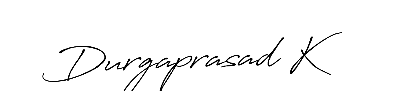 Also we have Durgaprasad K name is the best signature style. Create professional handwritten signature collection using Antro_Vectra_Bolder autograph style. Durgaprasad K signature style 7 images and pictures png