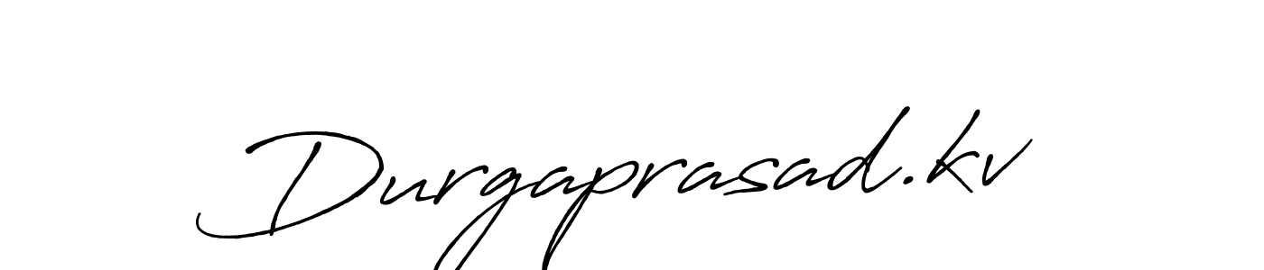 Use a signature maker to create a handwritten signature online. With this signature software, you can design (Antro_Vectra_Bolder) your own signature for name Durgaprasad.kv. Durgaprasad.kv signature style 7 images and pictures png