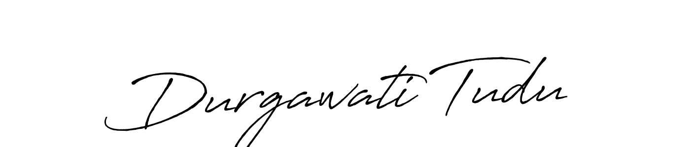 Antro_Vectra_Bolder is a professional signature style that is perfect for those who want to add a touch of class to their signature. It is also a great choice for those who want to make their signature more unique. Get Durgawati Tudu name to fancy signature for free. Durgawati Tudu signature style 7 images and pictures png