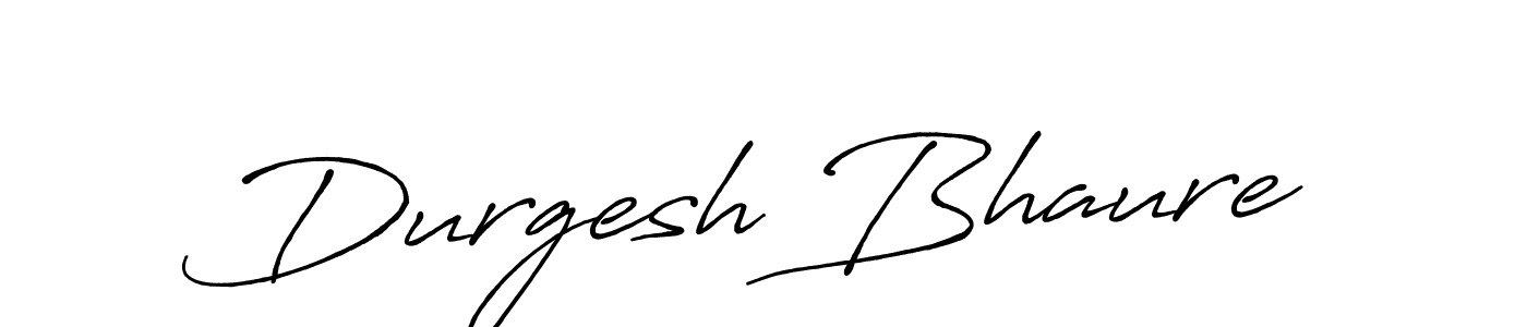 Durgesh Bhaure stylish signature style. Best Handwritten Sign (Antro_Vectra_Bolder) for my name. Handwritten Signature Collection Ideas for my name Durgesh Bhaure. Durgesh Bhaure signature style 7 images and pictures png