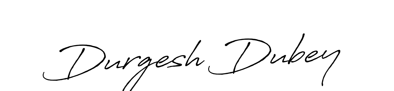 How to make Durgesh Dubey signature? Antro_Vectra_Bolder is a professional autograph style. Create handwritten signature for Durgesh Dubey name. Durgesh Dubey signature style 7 images and pictures png