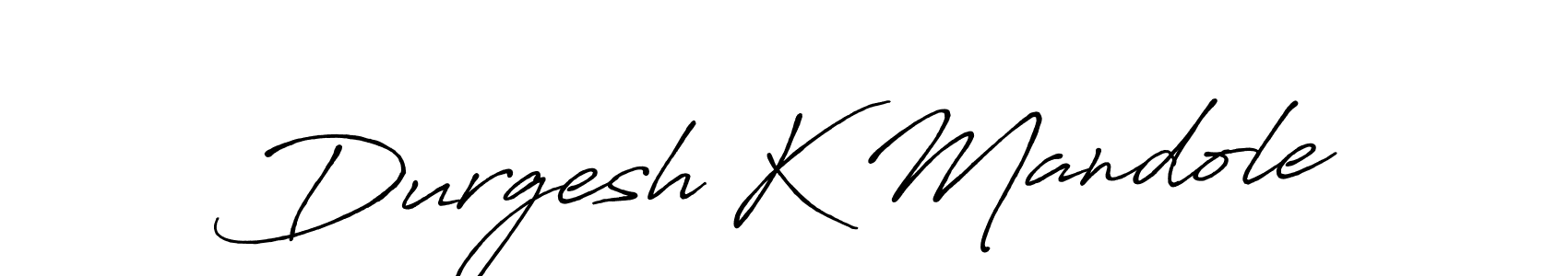 Also You can easily find your signature by using the search form. We will create Durgesh K Mandole name handwritten signature images for you free of cost using Antro_Vectra_Bolder sign style. Durgesh K Mandole signature style 7 images and pictures png