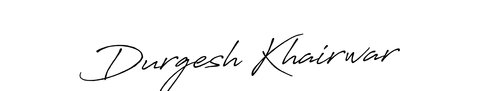 Make a beautiful signature design for name Durgesh Khairwar. Use this online signature maker to create a handwritten signature for free. Durgesh Khairwar signature style 7 images and pictures png