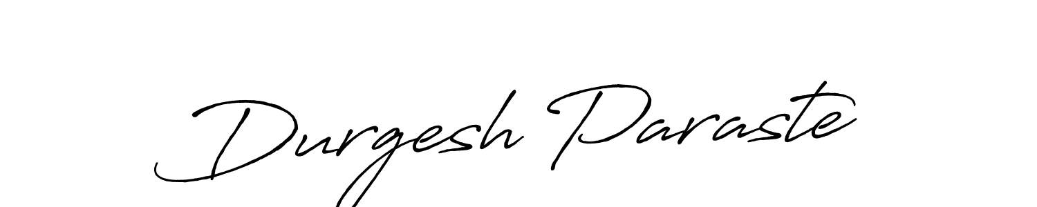 Also You can easily find your signature by using the search form. We will create Durgesh Paraste name handwritten signature images for you free of cost using Antro_Vectra_Bolder sign style. Durgesh Paraste signature style 7 images and pictures png