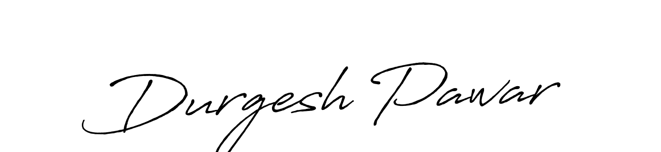 How to make Durgesh Pawar signature? Antro_Vectra_Bolder is a professional autograph style. Create handwritten signature for Durgesh Pawar name. Durgesh Pawar signature style 7 images and pictures png