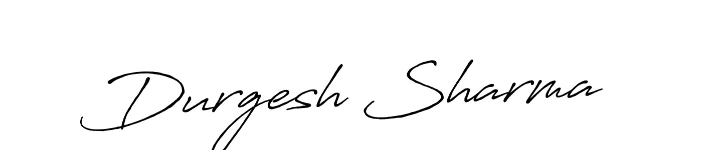 How to Draw Durgesh Sharma signature style? Antro_Vectra_Bolder is a latest design signature styles for name Durgesh Sharma. Durgesh Sharma signature style 7 images and pictures png