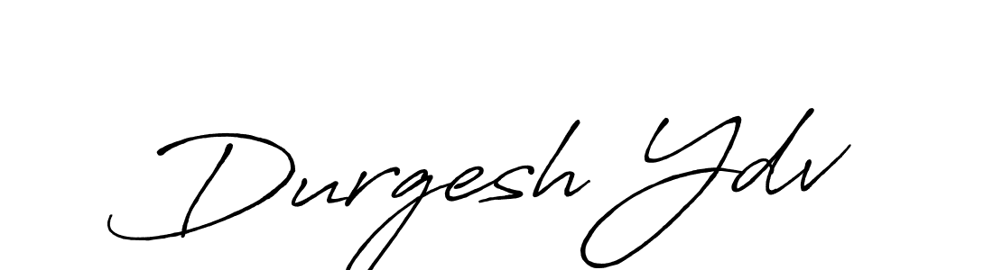 The best way (Antro_Vectra_Bolder) to make a short signature is to pick only two or three words in your name. The name Durgesh Ydv include a total of six letters. For converting this name. Durgesh Ydv signature style 7 images and pictures png
