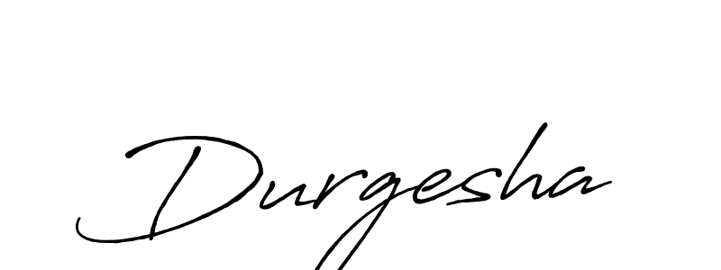 Design your own signature with our free online signature maker. With this signature software, you can create a handwritten (Antro_Vectra_Bolder) signature for name Durgesha. Durgesha signature style 7 images and pictures png