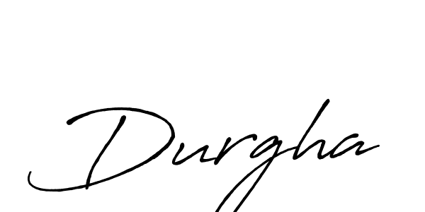 Durgha stylish signature style. Best Handwritten Sign (Antro_Vectra_Bolder) for my name. Handwritten Signature Collection Ideas for my name Durgha. Durgha signature style 7 images and pictures png
