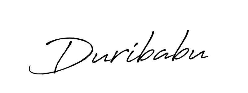 Create a beautiful signature design for name Duribabu. With this signature (Antro_Vectra_Bolder) fonts, you can make a handwritten signature for free. Duribabu signature style 7 images and pictures png