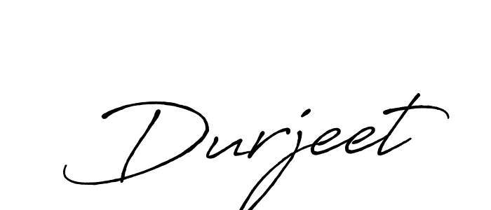 How to make Durjeet signature? Antro_Vectra_Bolder is a professional autograph style. Create handwritten signature for Durjeet name. Durjeet signature style 7 images and pictures png
