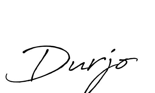 Create a beautiful signature design for name Durjo. With this signature (Antro_Vectra_Bolder) fonts, you can make a handwritten signature for free. Durjo signature style 7 images and pictures png