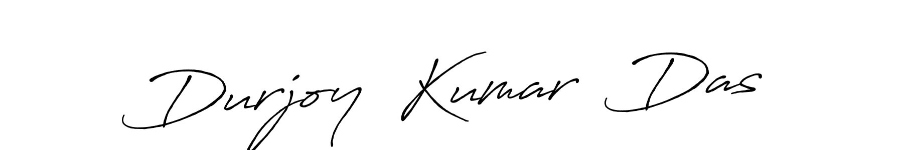 Make a beautiful signature design for name Durjoy  Kumar  Das. With this signature (Antro_Vectra_Bolder) style, you can create a handwritten signature for free. Durjoy  Kumar  Das signature style 7 images and pictures png