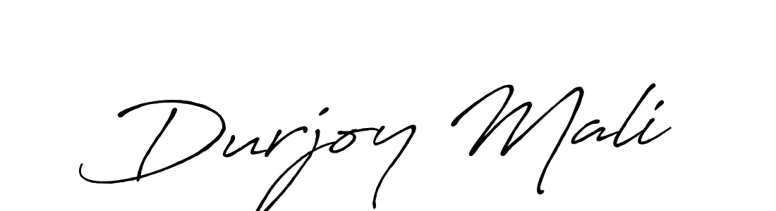 It looks lik you need a new signature style for name Durjoy Mali. Design unique handwritten (Antro_Vectra_Bolder) signature with our free signature maker in just a few clicks. Durjoy Mali signature style 7 images and pictures png