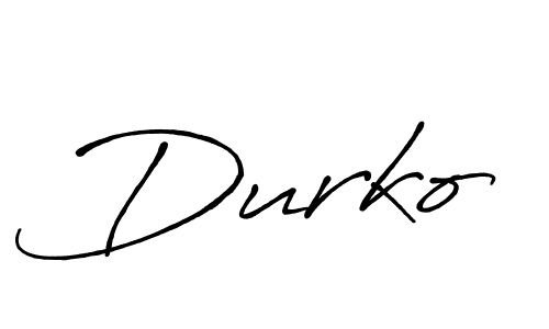 It looks lik you need a new signature style for name Durko. Design unique handwritten (Antro_Vectra_Bolder) signature with our free signature maker in just a few clicks. Durko signature style 7 images and pictures png