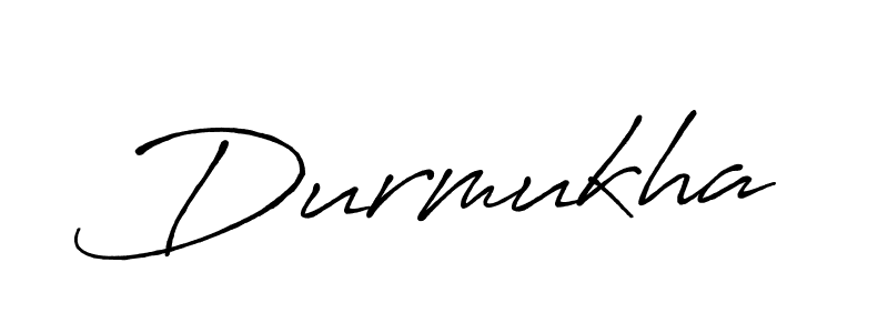 Make a beautiful signature design for name Durmukha. With this signature (Antro_Vectra_Bolder) style, you can create a handwritten signature for free. Durmukha signature style 7 images and pictures png