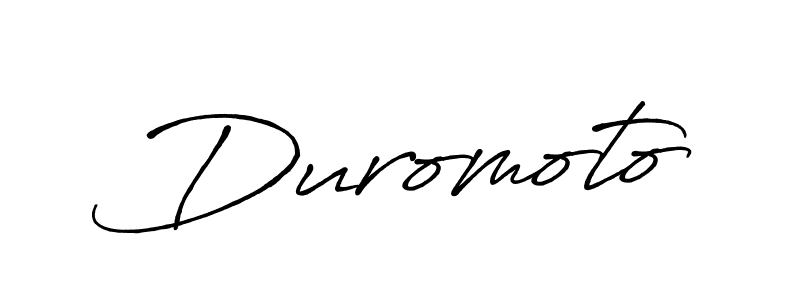 Also You can easily find your signature by using the search form. We will create Duromoto name handwritten signature images for you free of cost using Antro_Vectra_Bolder sign style. Duromoto signature style 7 images and pictures png
