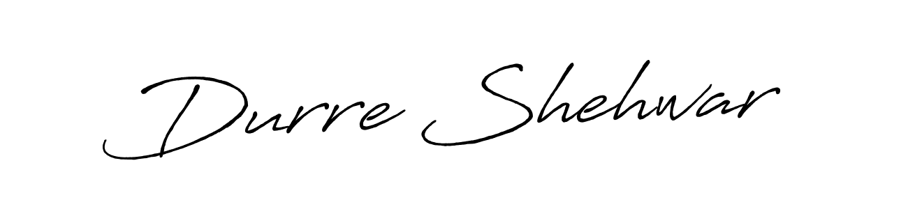 It looks lik you need a new signature style for name Durre Shehwar. Design unique handwritten (Antro_Vectra_Bolder) signature with our free signature maker in just a few clicks. Durre Shehwar signature style 7 images and pictures png