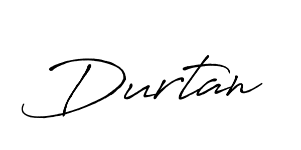 Create a beautiful signature design for name Durtan. With this signature (Antro_Vectra_Bolder) fonts, you can make a handwritten signature for free. Durtan signature style 7 images and pictures png