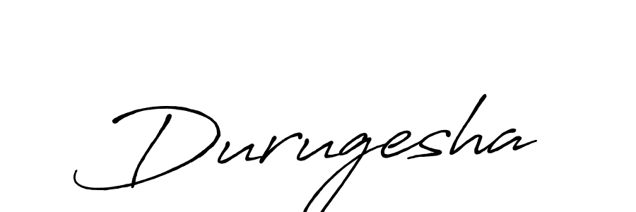 You should practise on your own different ways (Antro_Vectra_Bolder) to write your name (Durugesha) in signature. don't let someone else do it for you. Durugesha signature style 7 images and pictures png