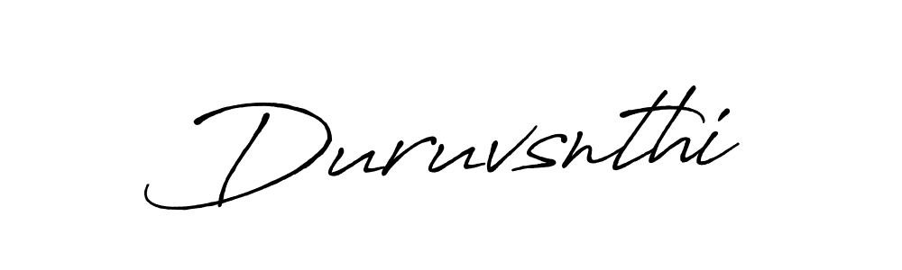 It looks lik you need a new signature style for name Duruvsnthi. Design unique handwritten (Antro_Vectra_Bolder) signature with our free signature maker in just a few clicks. Duruvsnthi signature style 7 images and pictures png