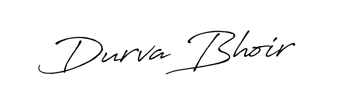 Best and Professional Signature Style for Durva Bhoir. Antro_Vectra_Bolder Best Signature Style Collection. Durva Bhoir signature style 7 images and pictures png