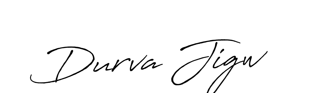 Make a short Durva Jigw signature style. Manage your documents anywhere anytime using Antro_Vectra_Bolder. Create and add eSignatures, submit forms, share and send files easily. Durva Jigw signature style 7 images and pictures png