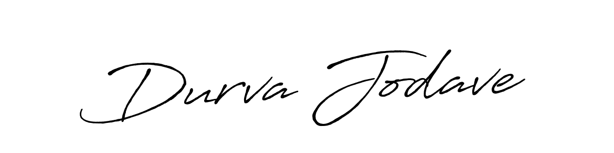 It looks lik you need a new signature style for name Durva Jodave. Design unique handwritten (Antro_Vectra_Bolder) signature with our free signature maker in just a few clicks. Durva Jodave signature style 7 images and pictures png