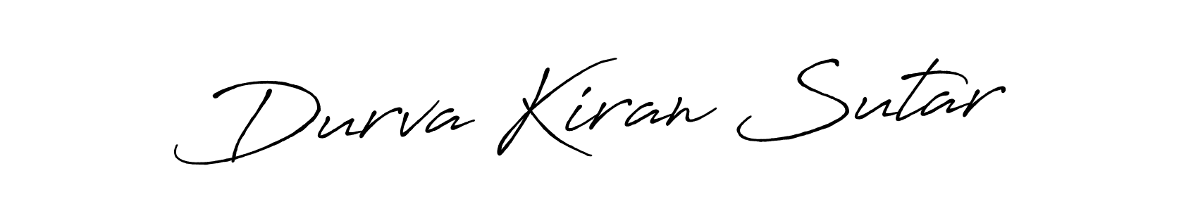 Here are the top 10 professional signature styles for the name Durva Kiran Sutar. These are the best autograph styles you can use for your name. Durva Kiran Sutar signature style 7 images and pictures png