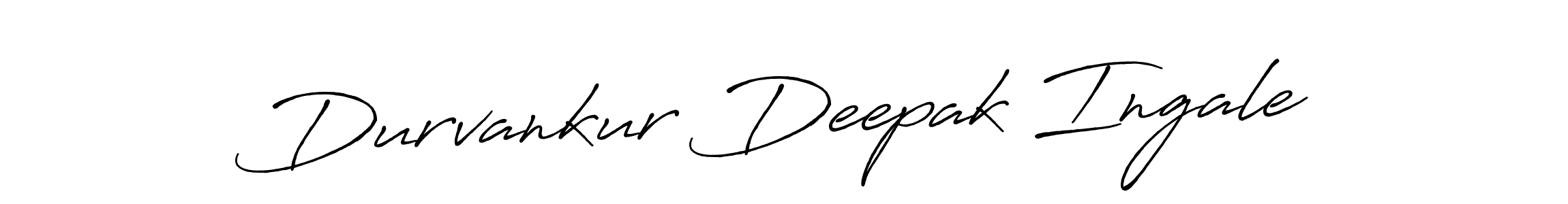 Also You can easily find your signature by using the search form. We will create Durvankur Deepak Ingale name handwritten signature images for you free of cost using Antro_Vectra_Bolder sign style. Durvankur Deepak Ingale signature style 7 images and pictures png