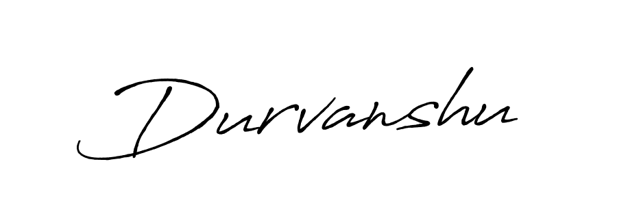 You should practise on your own different ways (Antro_Vectra_Bolder) to write your name (Durvanshu) in signature. don't let someone else do it for you. Durvanshu signature style 7 images and pictures png