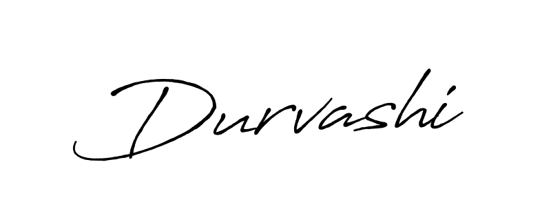 Design your own signature with our free online signature maker. With this signature software, you can create a handwritten (Antro_Vectra_Bolder) signature for name Durvashi. Durvashi signature style 7 images and pictures png