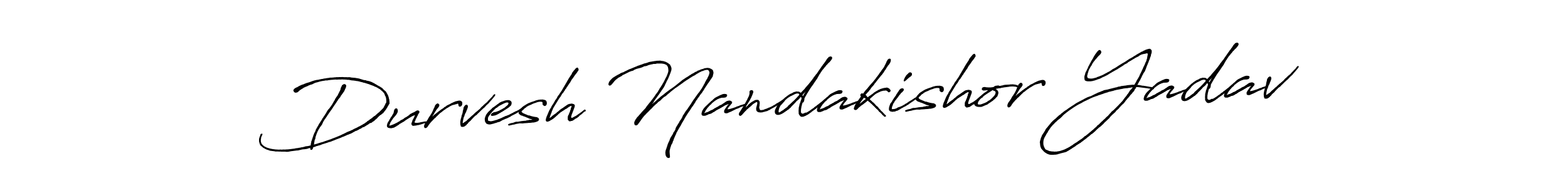 You should practise on your own different ways (Antro_Vectra_Bolder) to write your name (Durvesh Nandakishor Yadav) in signature. don't let someone else do it for you. Durvesh Nandakishor Yadav signature style 7 images and pictures png
